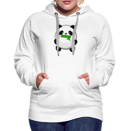 Fat Panda mit Bambus - Pandabär Cute Kawaii Bär