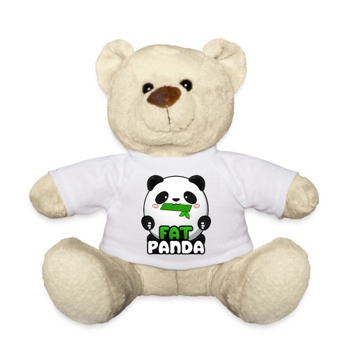 Fat Panda mit Bambus - Pandabär Cute Kawaii ^_^