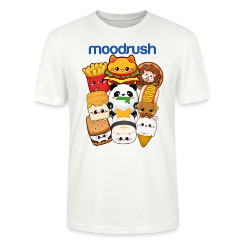 moodrush Logo Design Burger Pommes Toast Panda Ice