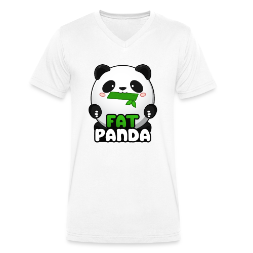 Fat Panda mit Bambus - Pandabär Cute Kawaii ^_^