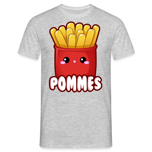 Pommes Fritten Frites Fast Food Emoticon Cute