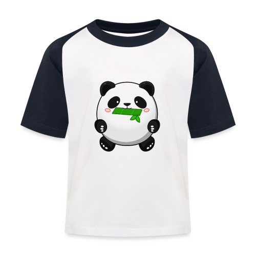 Fat Panda mit Bambus - Pandabär Cute Kawaii Bär