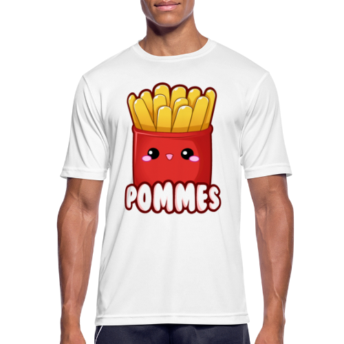 Pommes Fritten Frites Fast Food Emoticon Cute