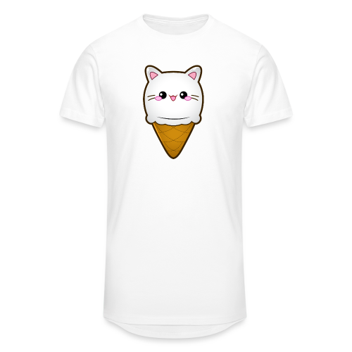 Ice Cream Cat Eiscreme Eis Katze Vanille Eiskugel