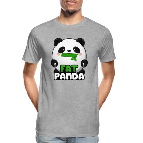 Fat Panda mit Bambus - Pandabär Cute Kawaii ^_^