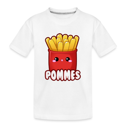 Pommes Fritten Frites Fast Food Emoticon Cute