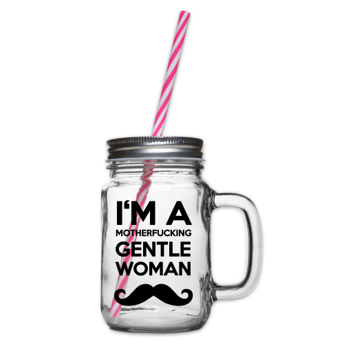 I'M A MOTHERFUCKING GENTLEWOMAN MOUSTACHE