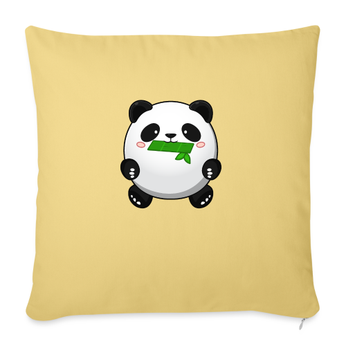 Fat Panda mit Bambus - Pandabär Cute Kawaii Bär