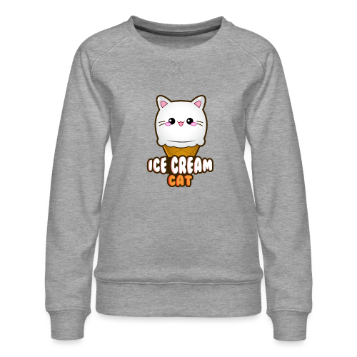 Ice Cream Cat Eiscreme Eis Katze Vanille Eiskugel