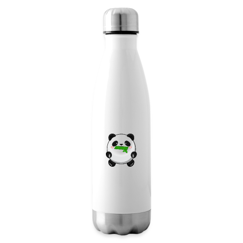 Fat Panda mit Bambus - Pandabär Cute Kawaii Bär