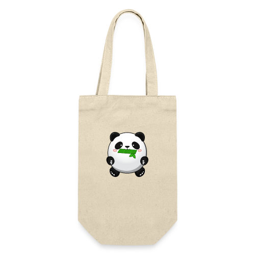 Fat Panda mit Bambus - Pandabär Cute Kawaii Bär