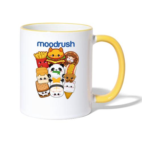 moodrush Logo Design Burger Pommes Toast Panda Ice