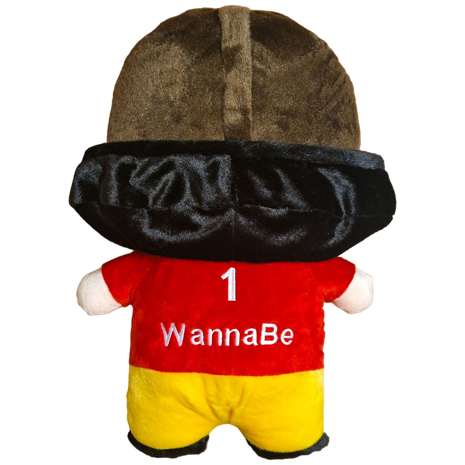 WannaBe Deutschland Fussball Shop Pluesch mit Hoodie